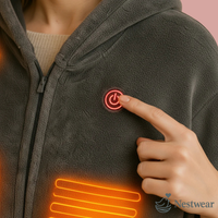 NestWear™ Heated Wearable Blanket - Soft, Warm, and Customizable Comfort